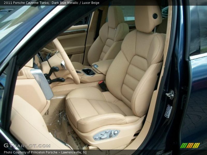  2011 Cayenne Turbo Luxor Beige Interior