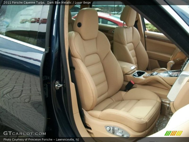 2011 Cayenne Turbo Luxor Beige Interior