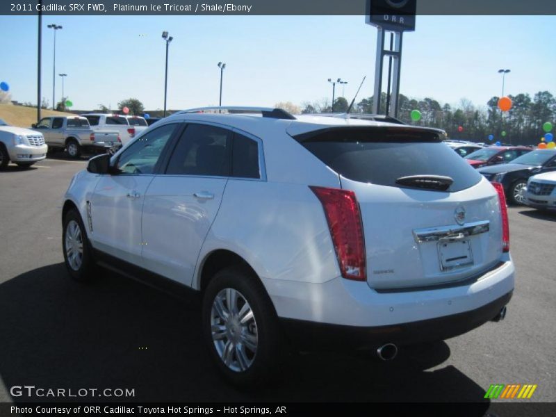 Platinum Ice Tricoat / Shale/Ebony 2011 Cadillac SRX FWD