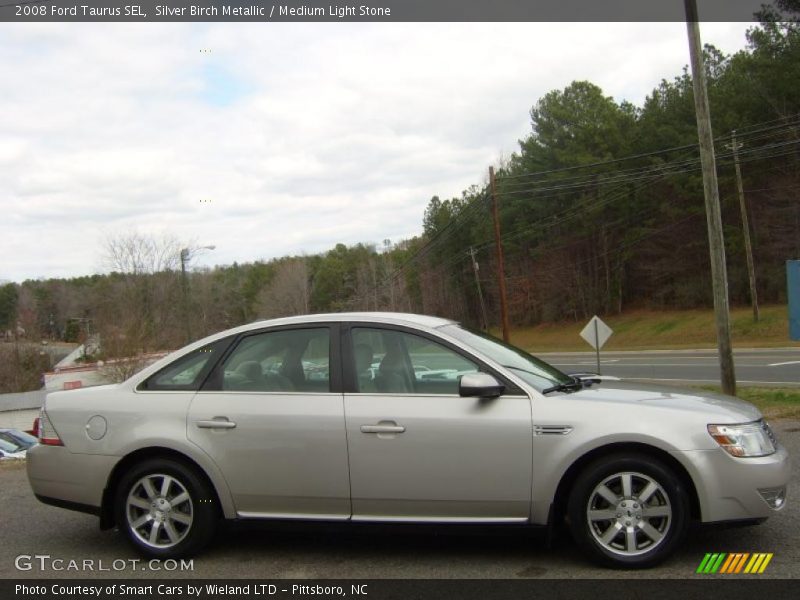 Silver Birch Metallic / Medium Light Stone 2008 Ford Taurus SEL