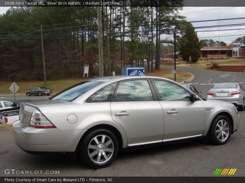 Silver Birch Metallic / Medium Light Stone 2008 Ford Taurus SEL
