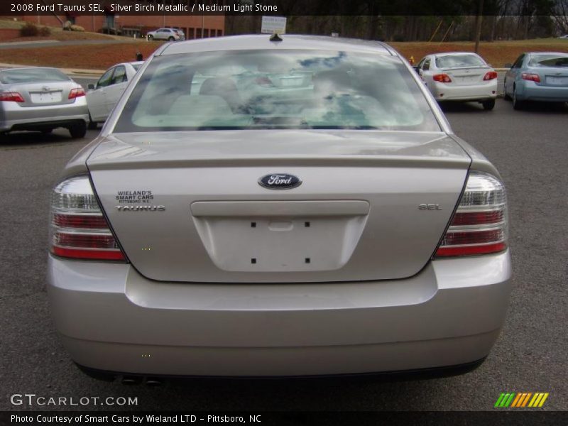 Silver Birch Metallic / Medium Light Stone 2008 Ford Taurus SEL