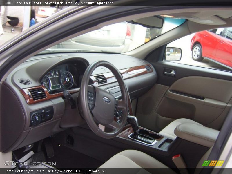 Silver Birch Metallic / Medium Light Stone 2008 Ford Taurus SEL