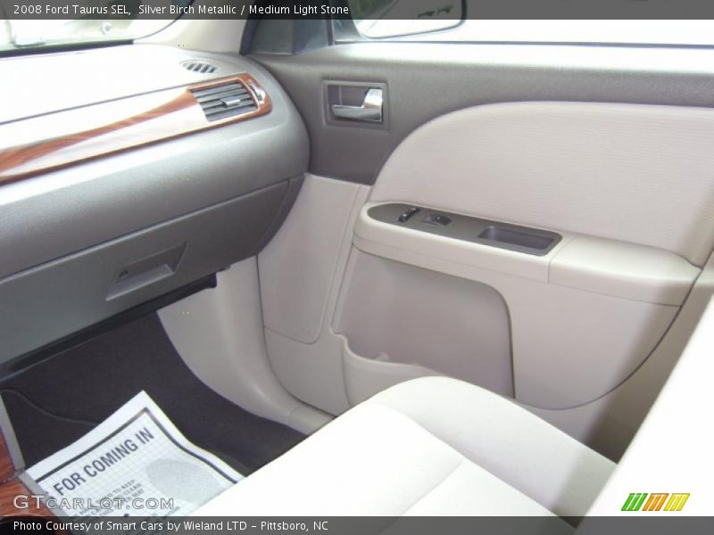 Silver Birch Metallic / Medium Light Stone 2008 Ford Taurus SEL