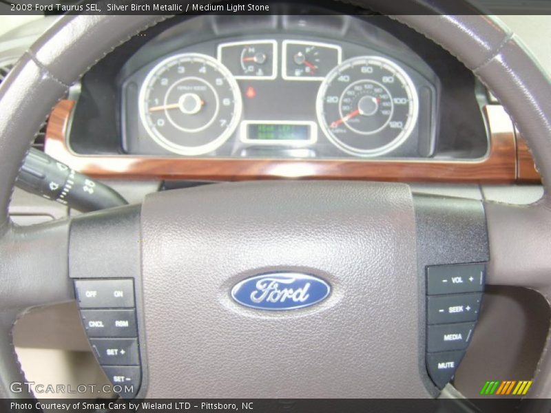 Silver Birch Metallic / Medium Light Stone 2008 Ford Taurus SEL