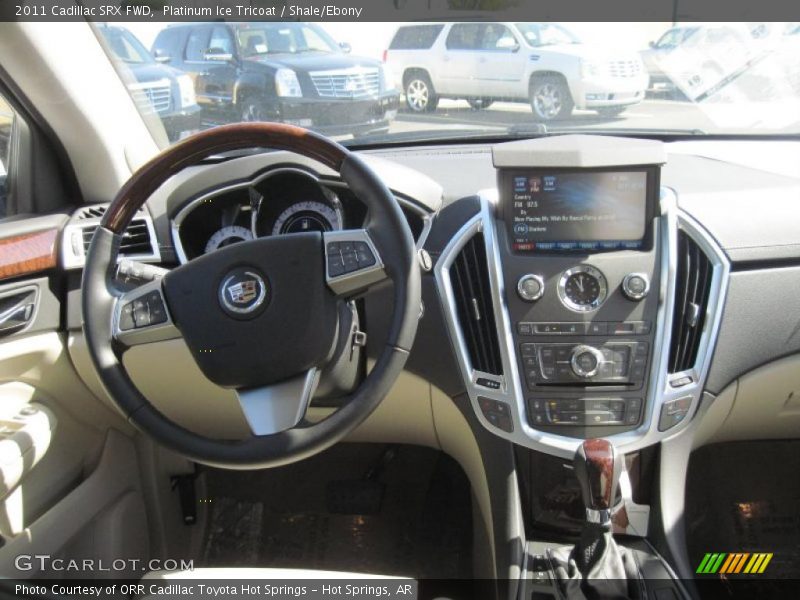 Platinum Ice Tricoat / Shale/Ebony 2011 Cadillac SRX FWD