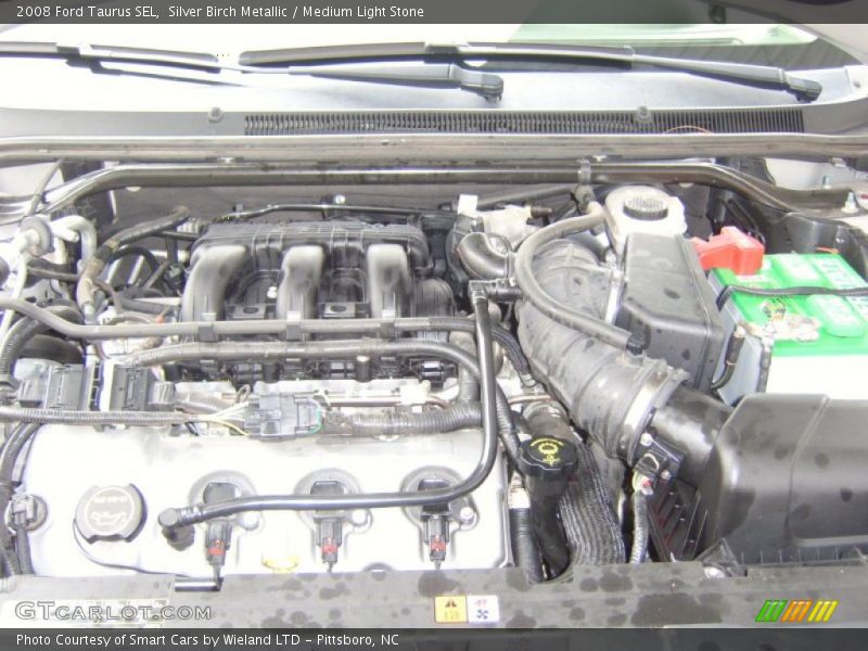 Silver Birch Metallic / Medium Light Stone 2008 Ford Taurus SEL