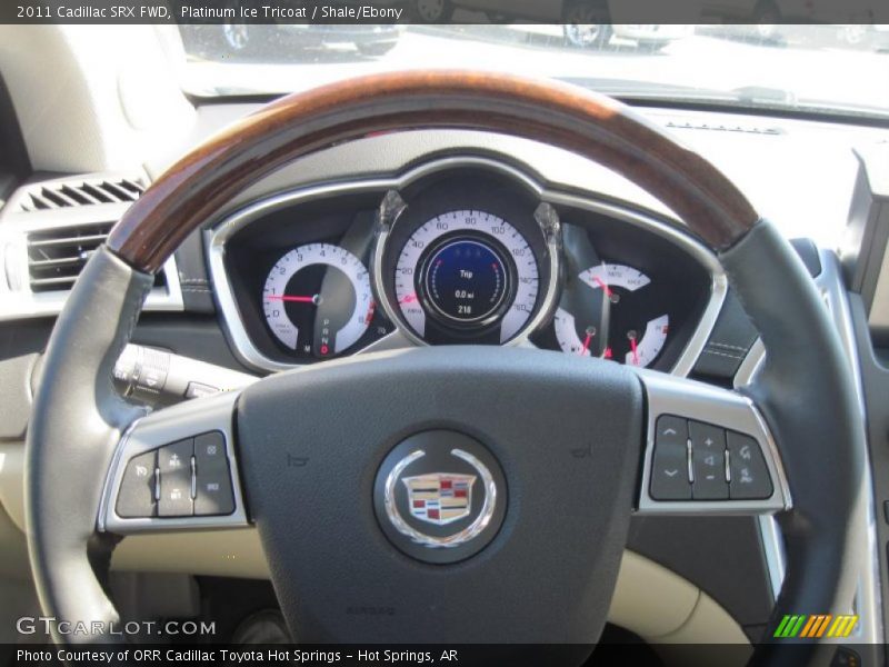 Platinum Ice Tricoat / Shale/Ebony 2011 Cadillac SRX FWD