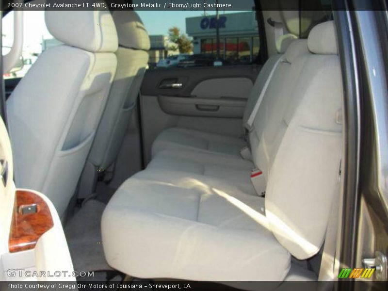 Graystone Metallic / Ebony/Light Cashmere 2007 Chevrolet Avalanche LT 4WD