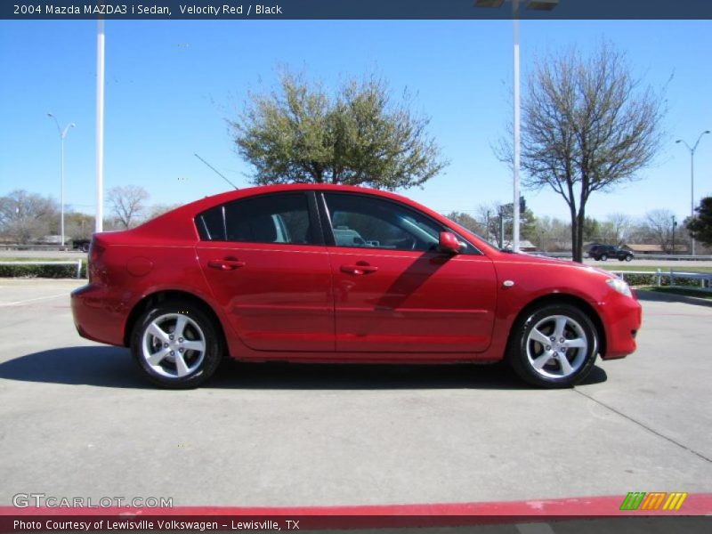 Velocity Red / Black 2004 Mazda MAZDA3 i Sedan