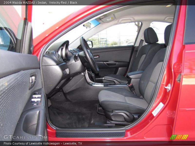 Velocity Red / Black 2004 Mazda MAZDA3 i Sedan