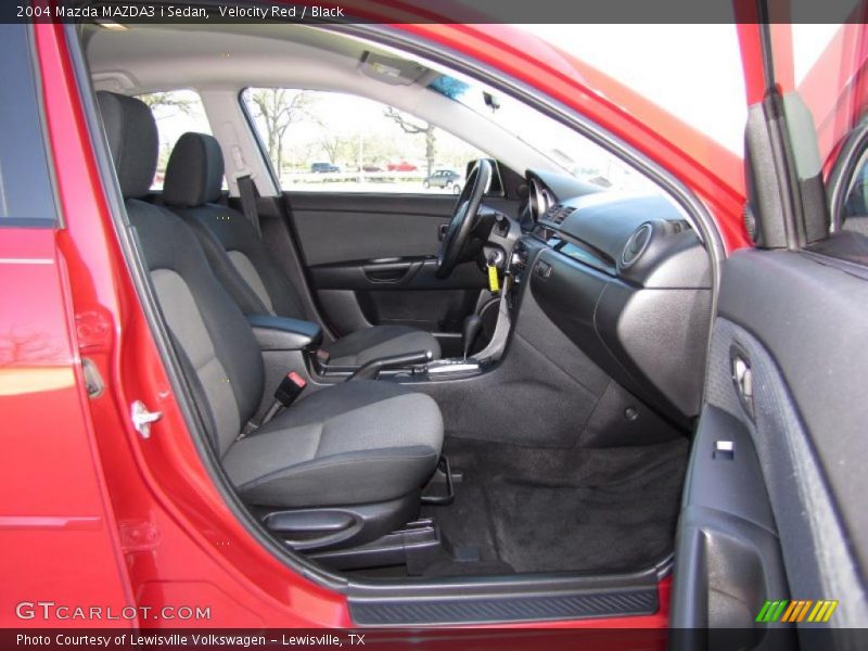 Velocity Red / Black 2004 Mazda MAZDA3 i Sedan