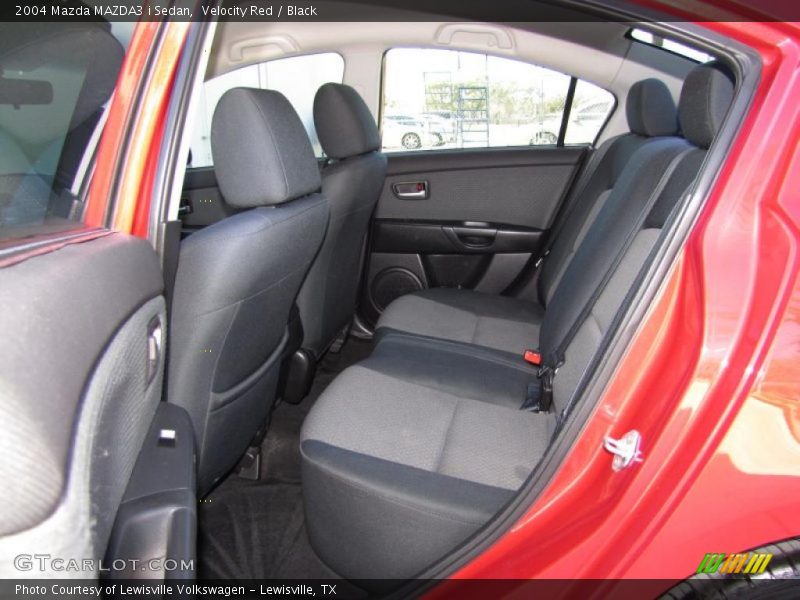 Velocity Red / Black 2004 Mazda MAZDA3 i Sedan