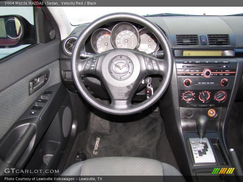 Velocity Red / Black 2004 Mazda MAZDA3 i Sedan