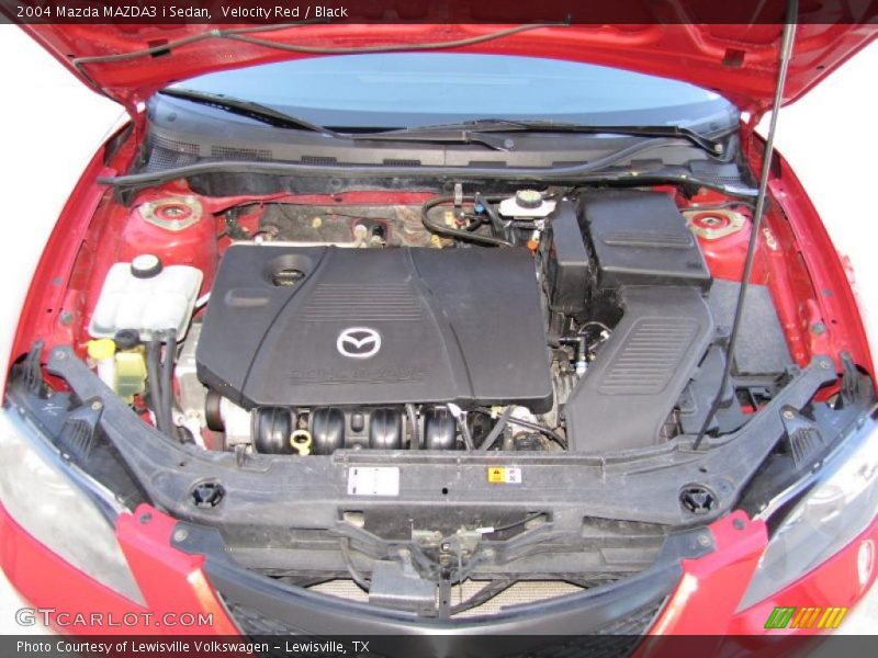 Velocity Red / Black 2004 Mazda MAZDA3 i Sedan