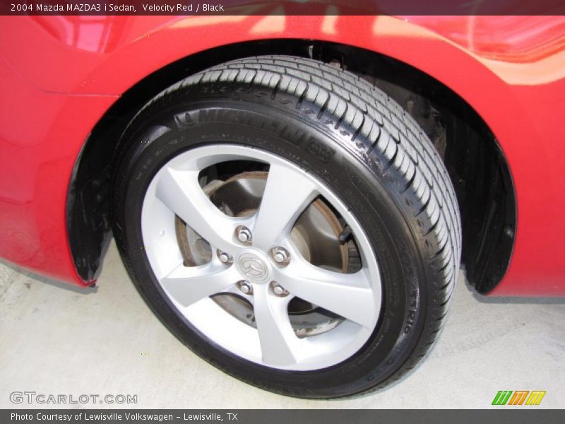 Velocity Red / Black 2004 Mazda MAZDA3 i Sedan