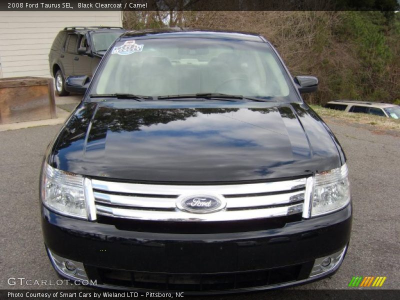 Black Clearcoat / Camel 2008 Ford Taurus SEL