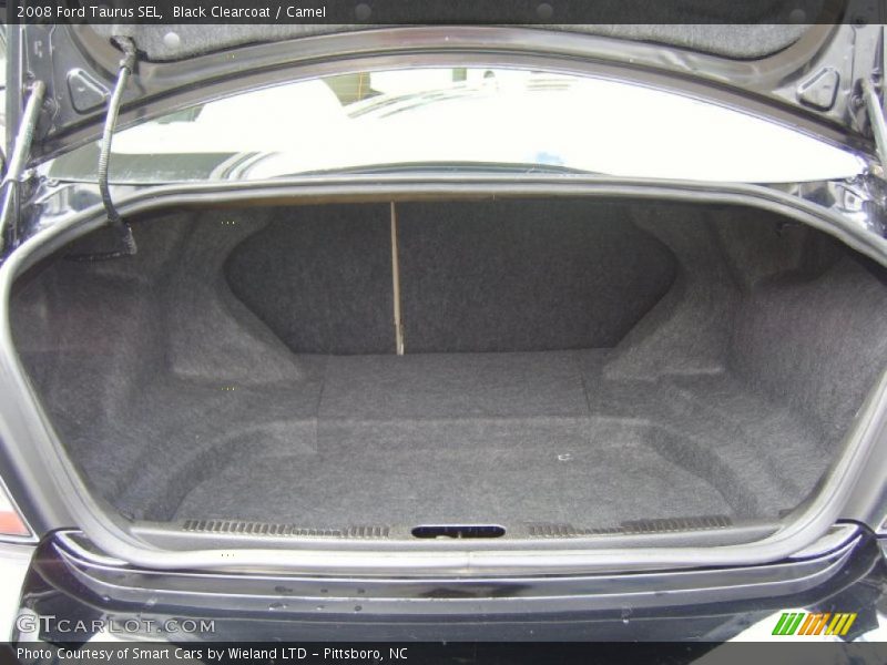 Black Clearcoat / Camel 2008 Ford Taurus SEL