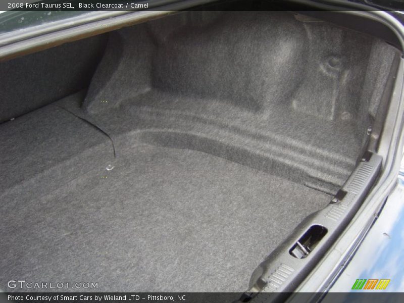 Black Clearcoat / Camel 2008 Ford Taurus SEL