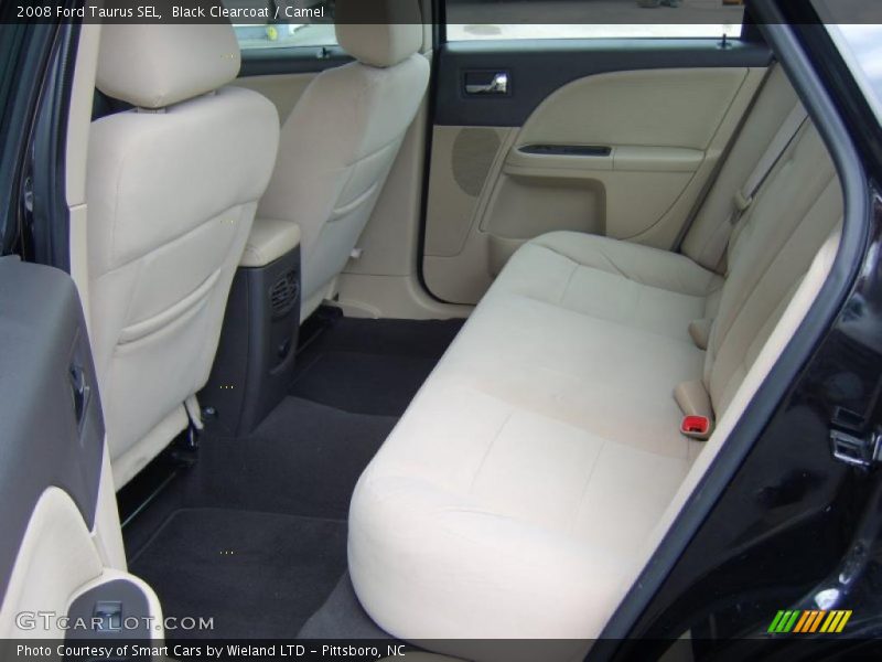 Black Clearcoat / Camel 2008 Ford Taurus SEL