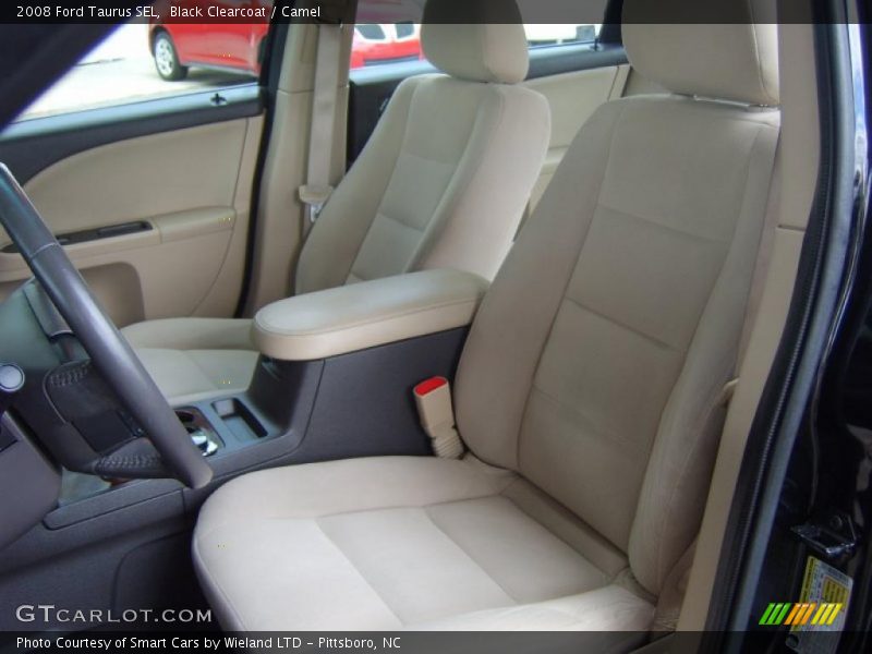 Black Clearcoat / Camel 2008 Ford Taurus SEL