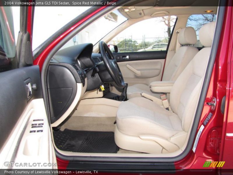  2004 Jetta GLS TDI Sedan Beige Interior