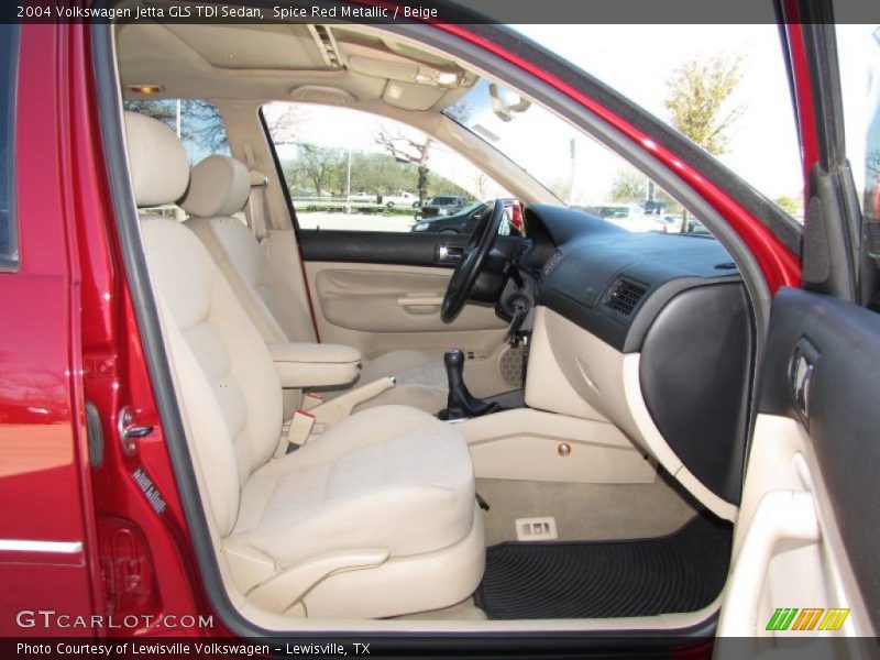  2004 Jetta GLS TDI Sedan Beige Interior