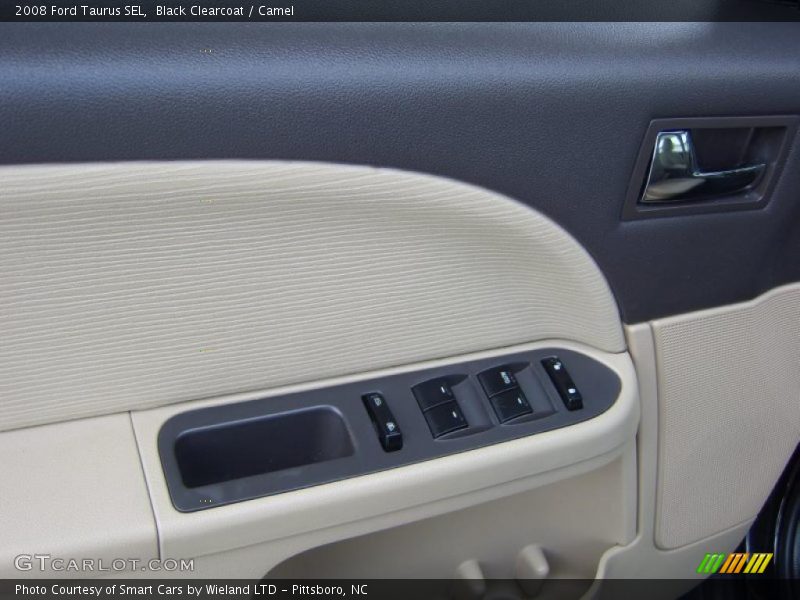 Black Clearcoat / Camel 2008 Ford Taurus SEL