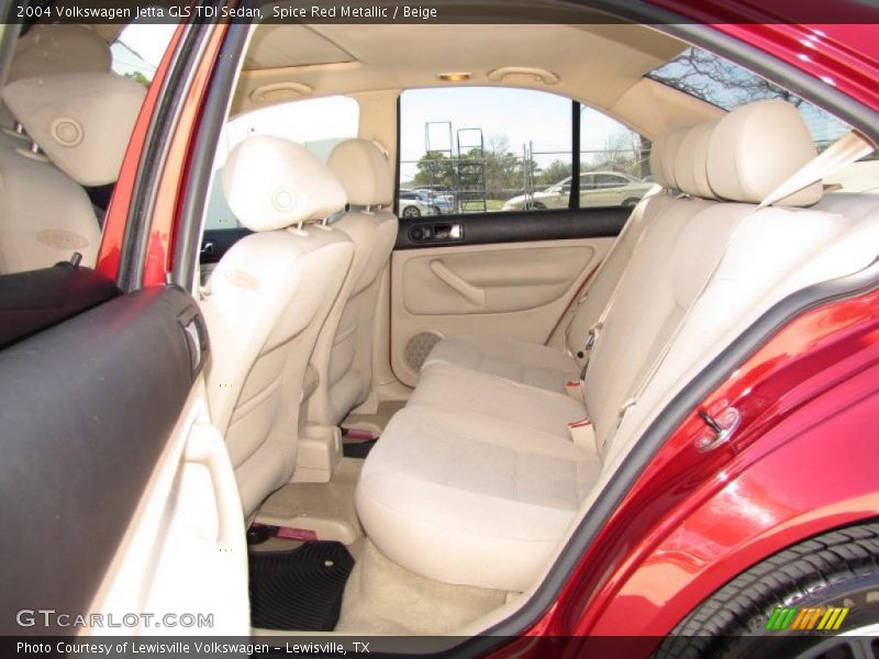  2004 Jetta GLS TDI Sedan Beige Interior