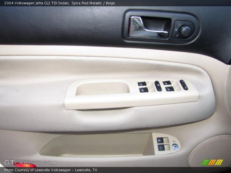 Spice Red Metallic / Beige 2004 Volkswagen Jetta GLS TDI Sedan