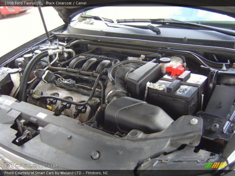 Black Clearcoat / Camel 2008 Ford Taurus SEL
