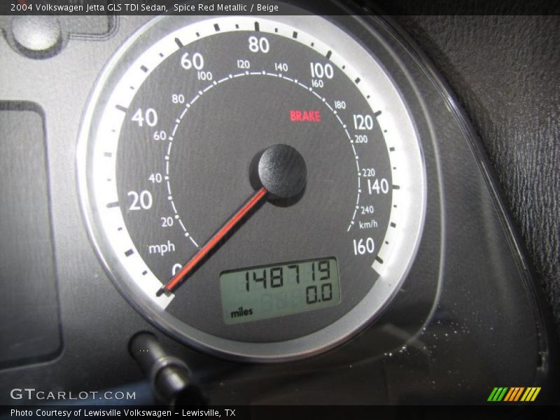 Spice Red Metallic / Beige 2004 Volkswagen Jetta GLS TDI Sedan