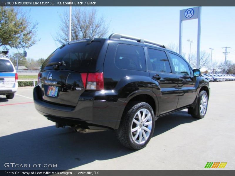 Kalapana Black / Black 2008 Mitsubishi Endeavor SE