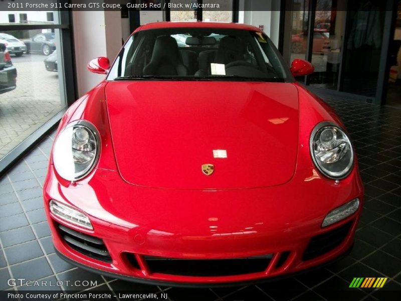 Guards Red / Black w/Alcantara 2011 Porsche 911 Carrera GTS Coupe
