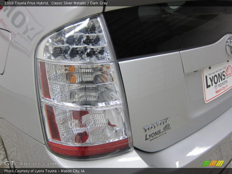 Classic Silver Metallic / Dark Gray 2009 Toyota Prius Hybrid