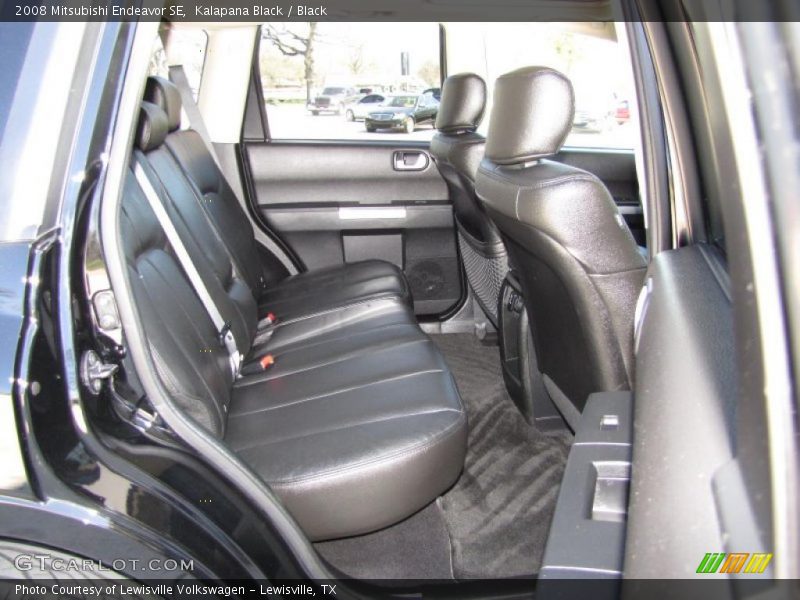  2008 Endeavor SE Black Interior