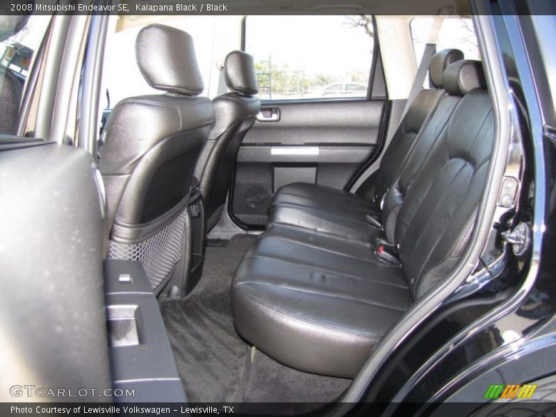  2008 Endeavor SE Black Interior