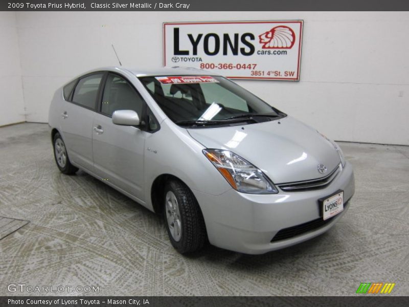 Classic Silver Metallic / Dark Gray 2009 Toyota Prius Hybrid