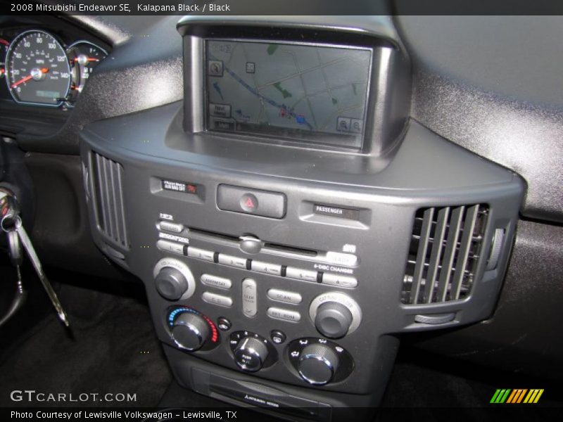Controls of 2008 Endeavor SE