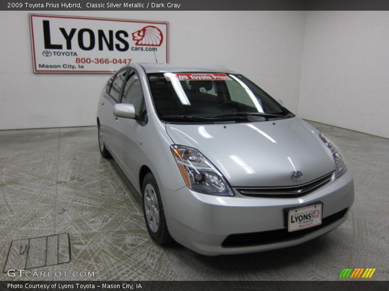 Classic Silver Metallic / Dark Gray 2009 Toyota Prius Hybrid