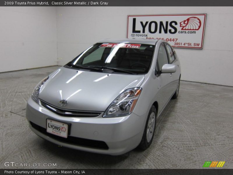 Classic Silver Metallic / Dark Gray 2009 Toyota Prius Hybrid