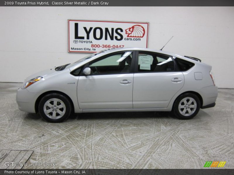Classic Silver Metallic / Dark Gray 2009 Toyota Prius Hybrid