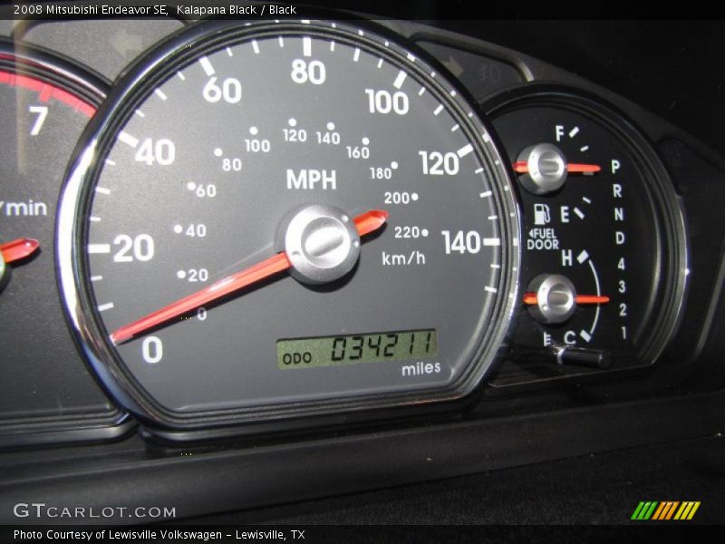 Kalapana Black / Black 2008 Mitsubishi Endeavor SE