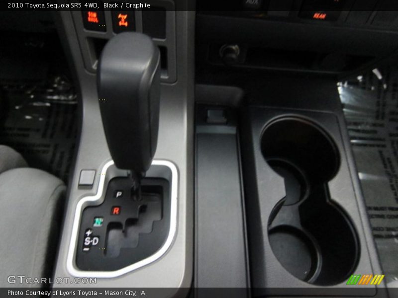  2010 Sequoia SR5 4WD 6 Speed ECT-i Automatic Shifter