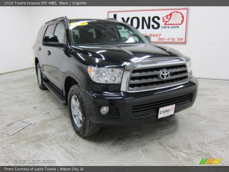 Black / Graphite 2010 Toyota Sequoia SR5 4WD