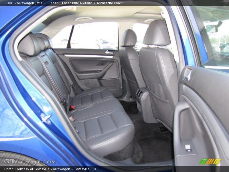 Laser Blue Metallic / Anthracite Black 2008 Volkswagen Jetta SE Sedan