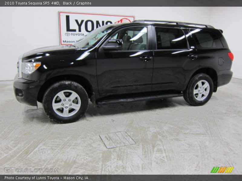 Black / Graphite 2010 Toyota Sequoia SR5 4WD