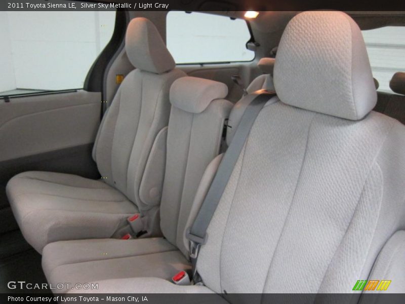 Silver Sky Metallic / Light Gray 2011 Toyota Sienna LE