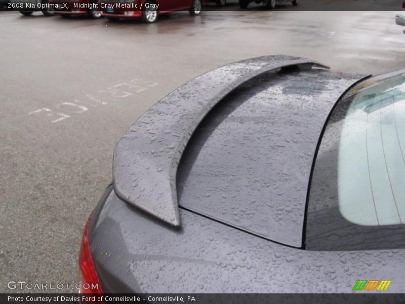 Midnight Gray Metallic / Gray 2008 Kia Optima LX