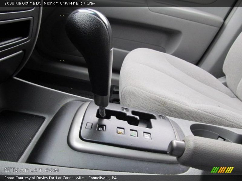 Midnight Gray Metallic / Gray 2008 Kia Optima LX